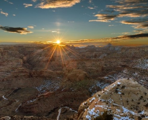 Sunrise Little Grand Canyon