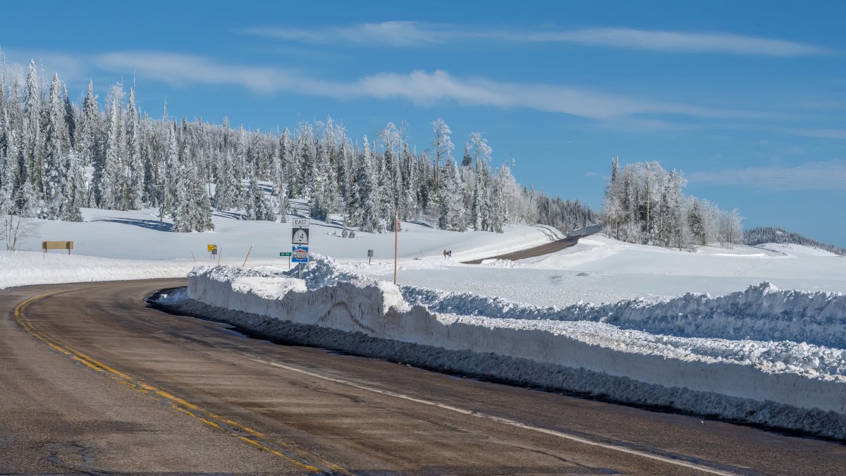 Scenic Byway 14 Top of Cedar Mountain